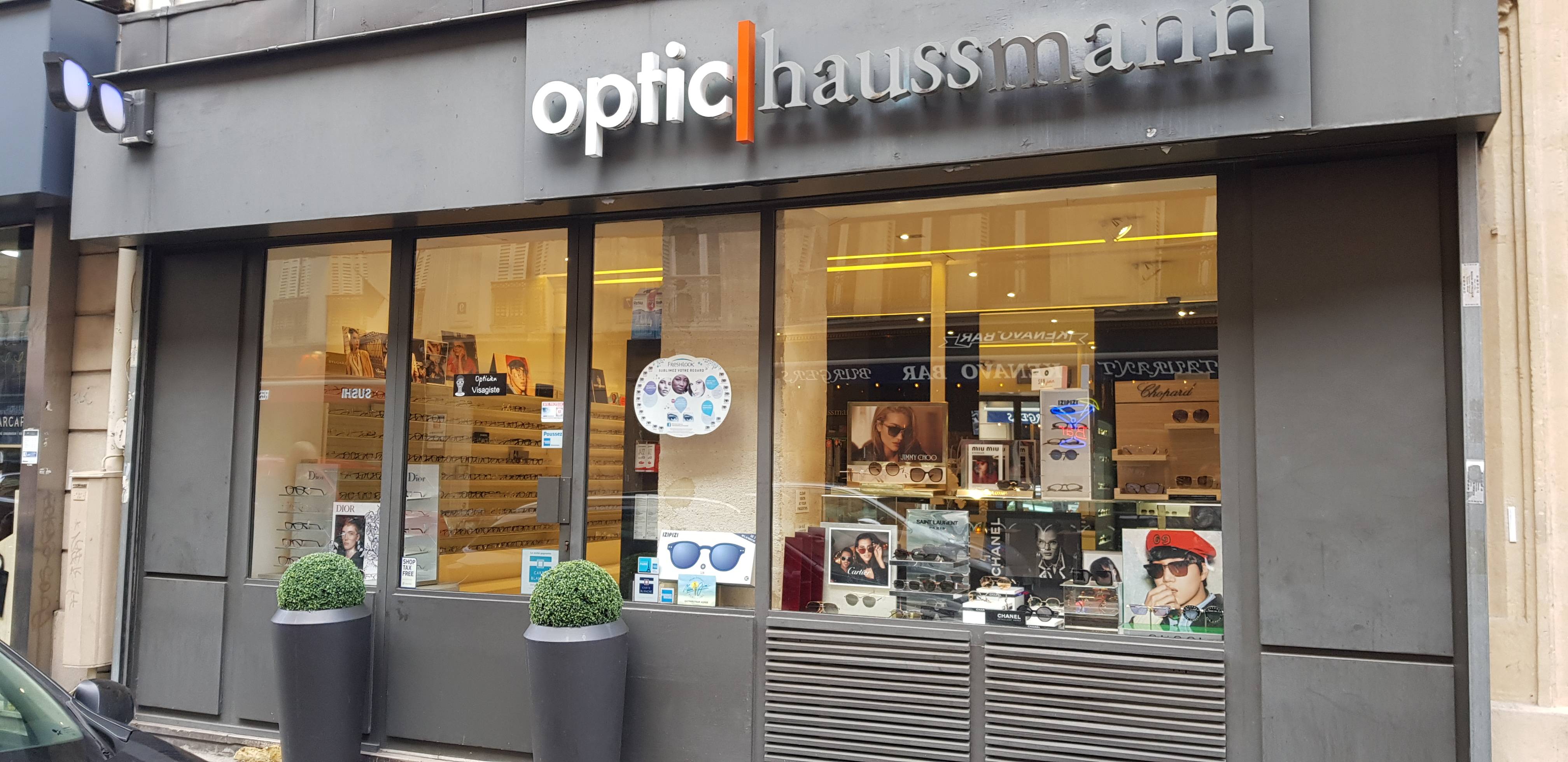 Notre magasin - optic Haussmann