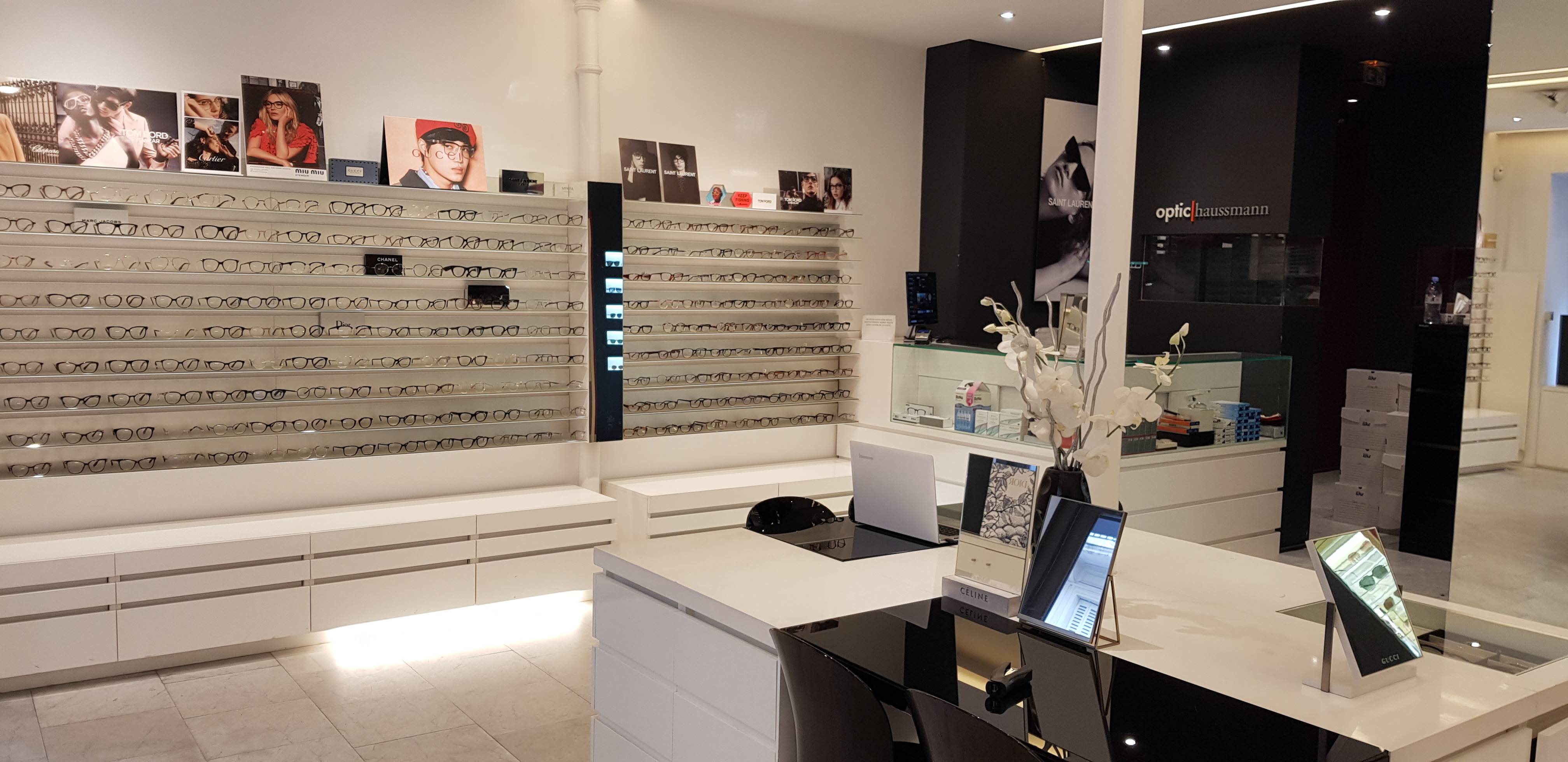 Notre magasin - optic Haussmann