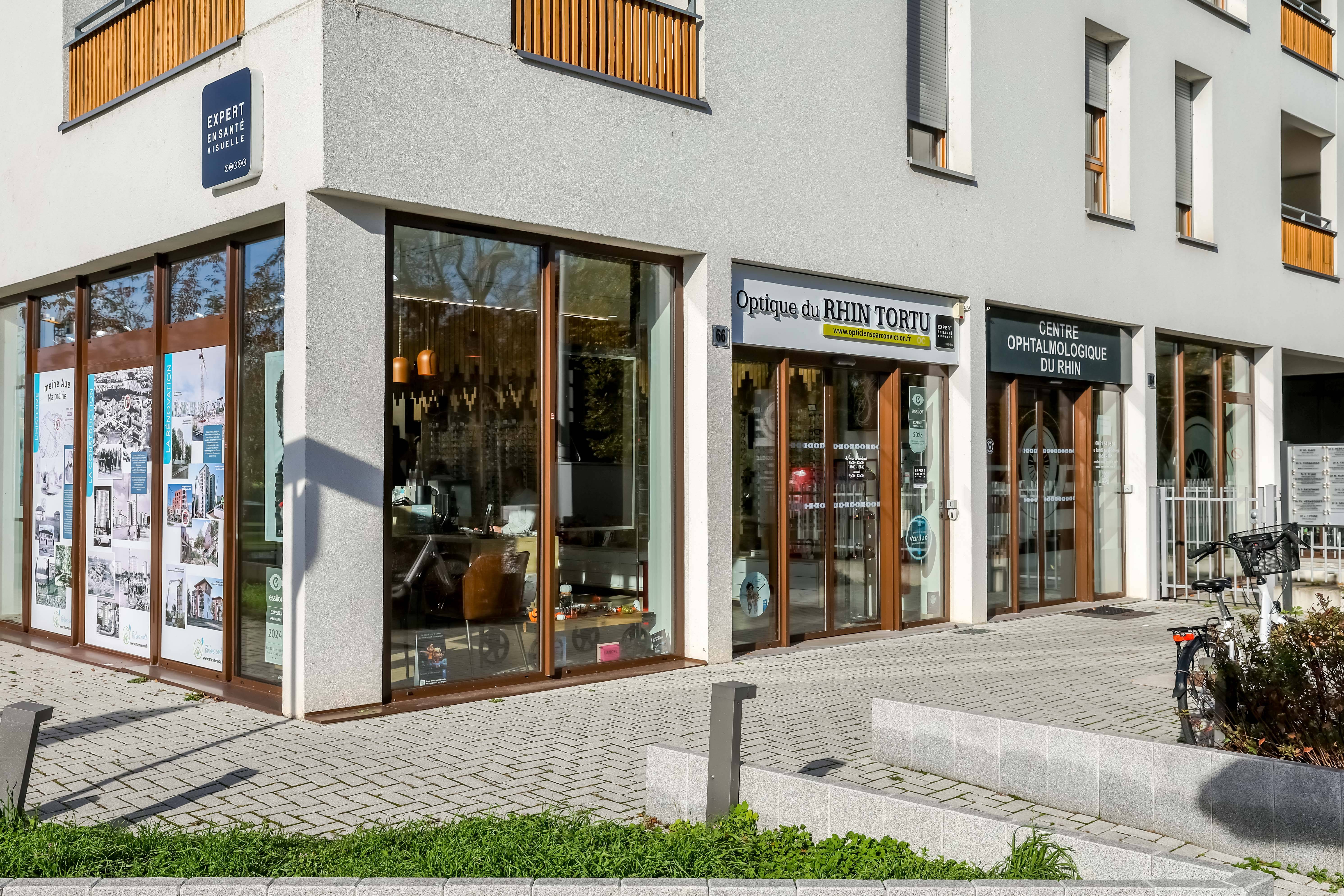 Devanture du magasin