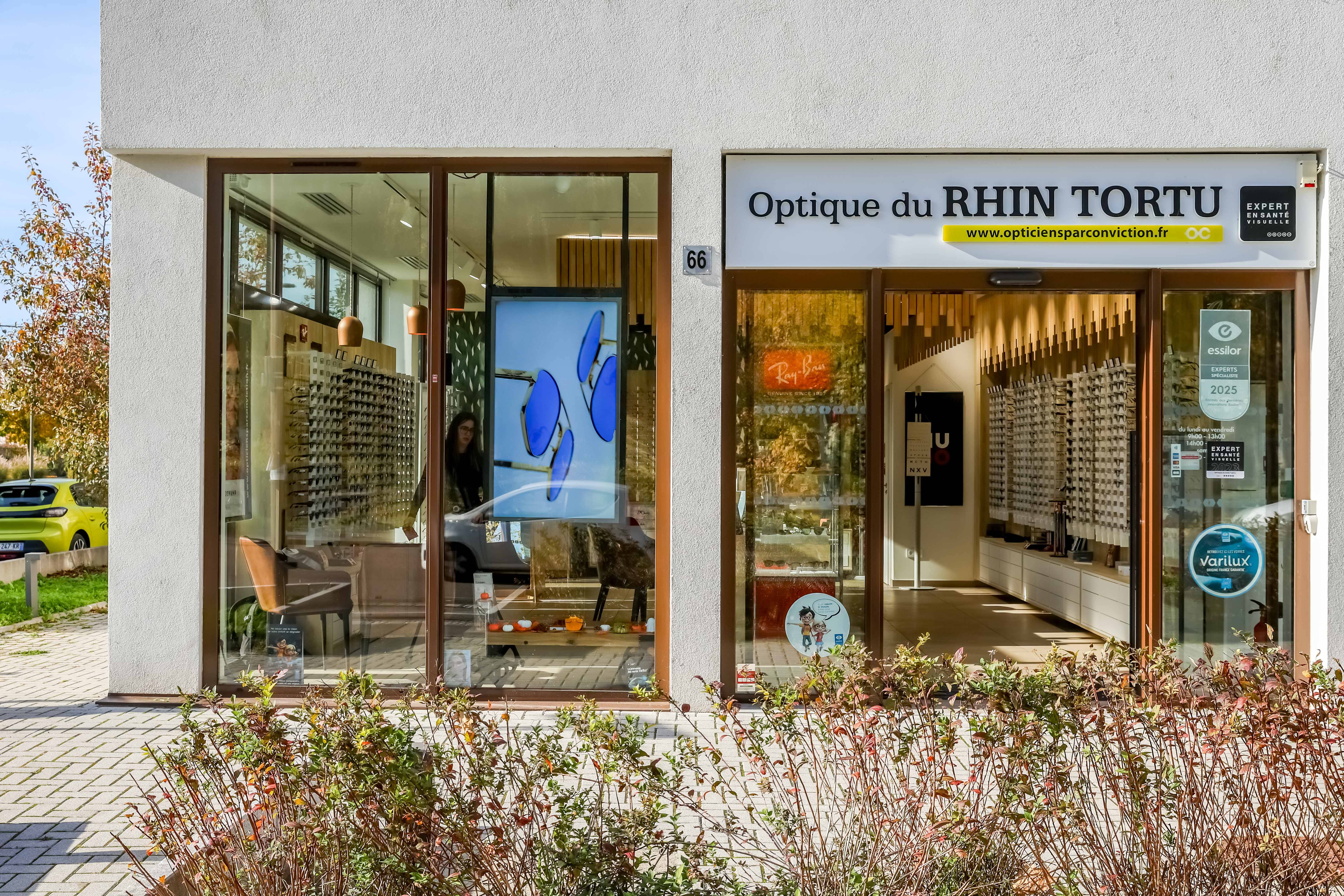 Devanture du magasin