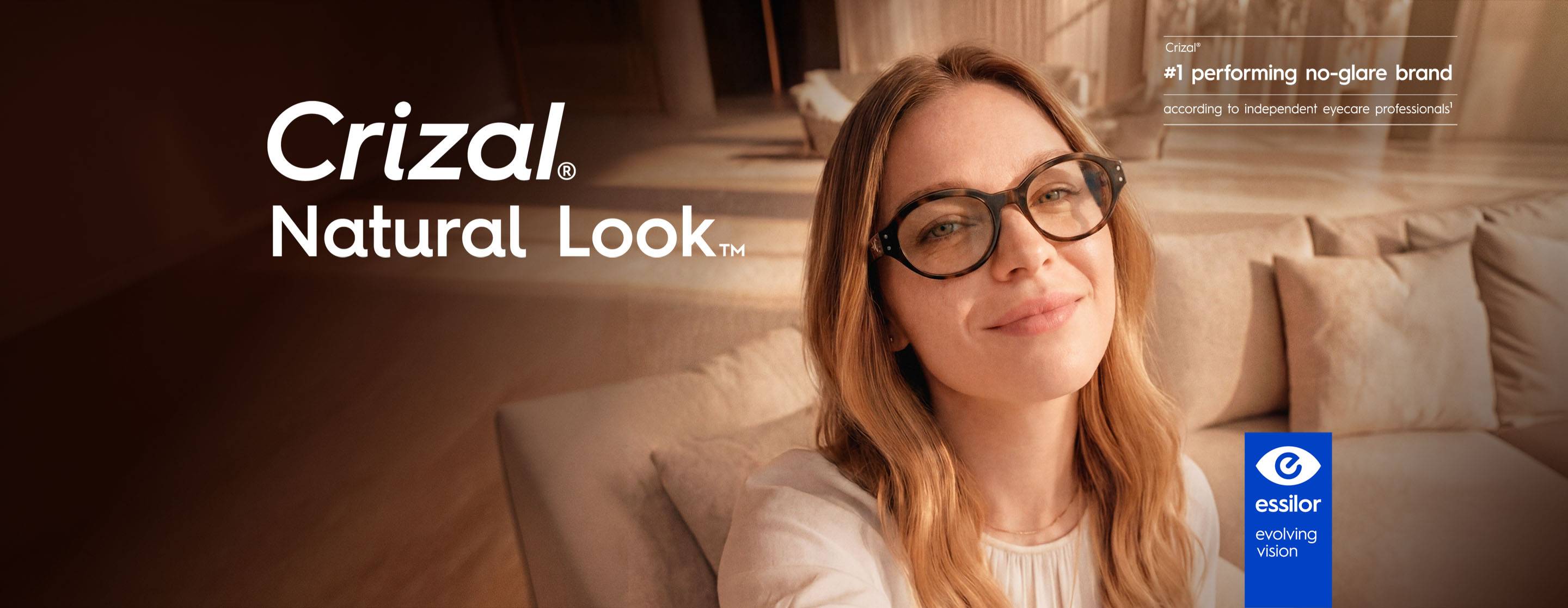 Nouveauté : Découvrez l'antireflet invisible Crizal® Natural Look