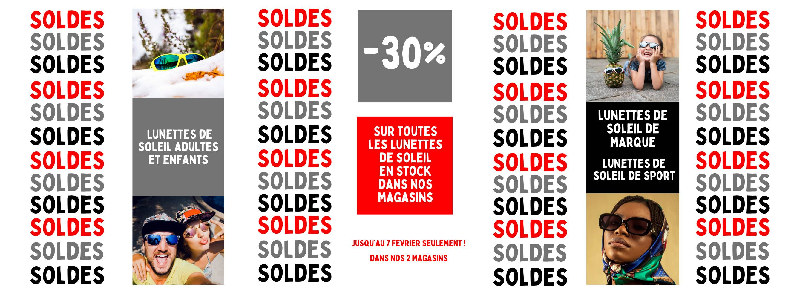bandeau soldes