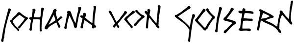 Logo johann von goisern