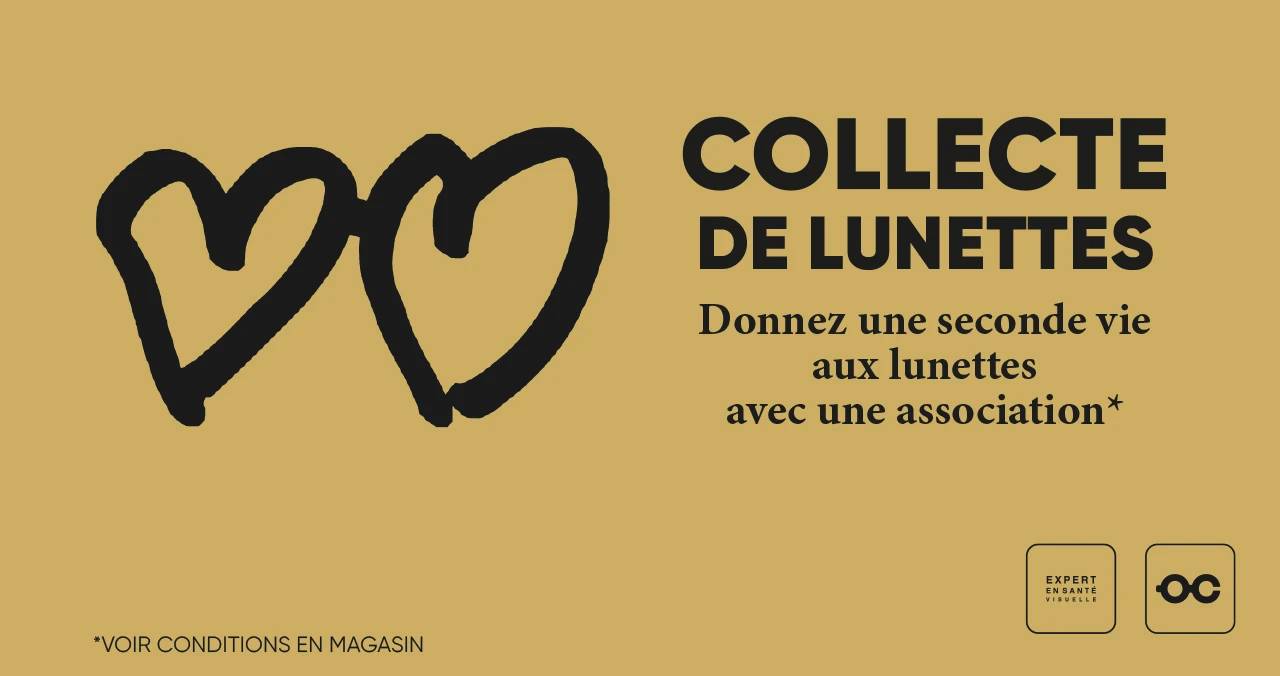 Donner une seconde vie aux lunettes avec une association